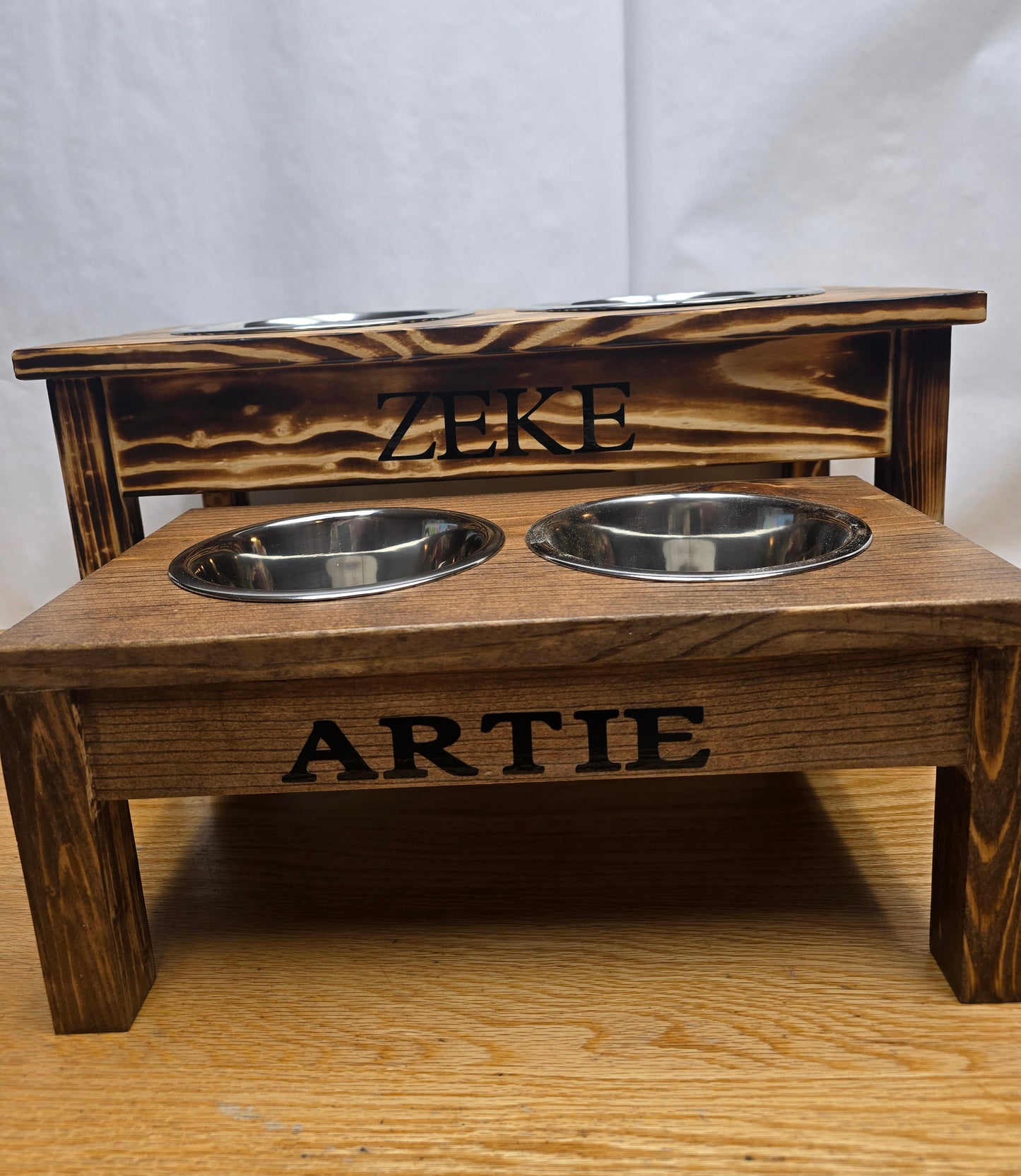 Custom Dog Dish Holders