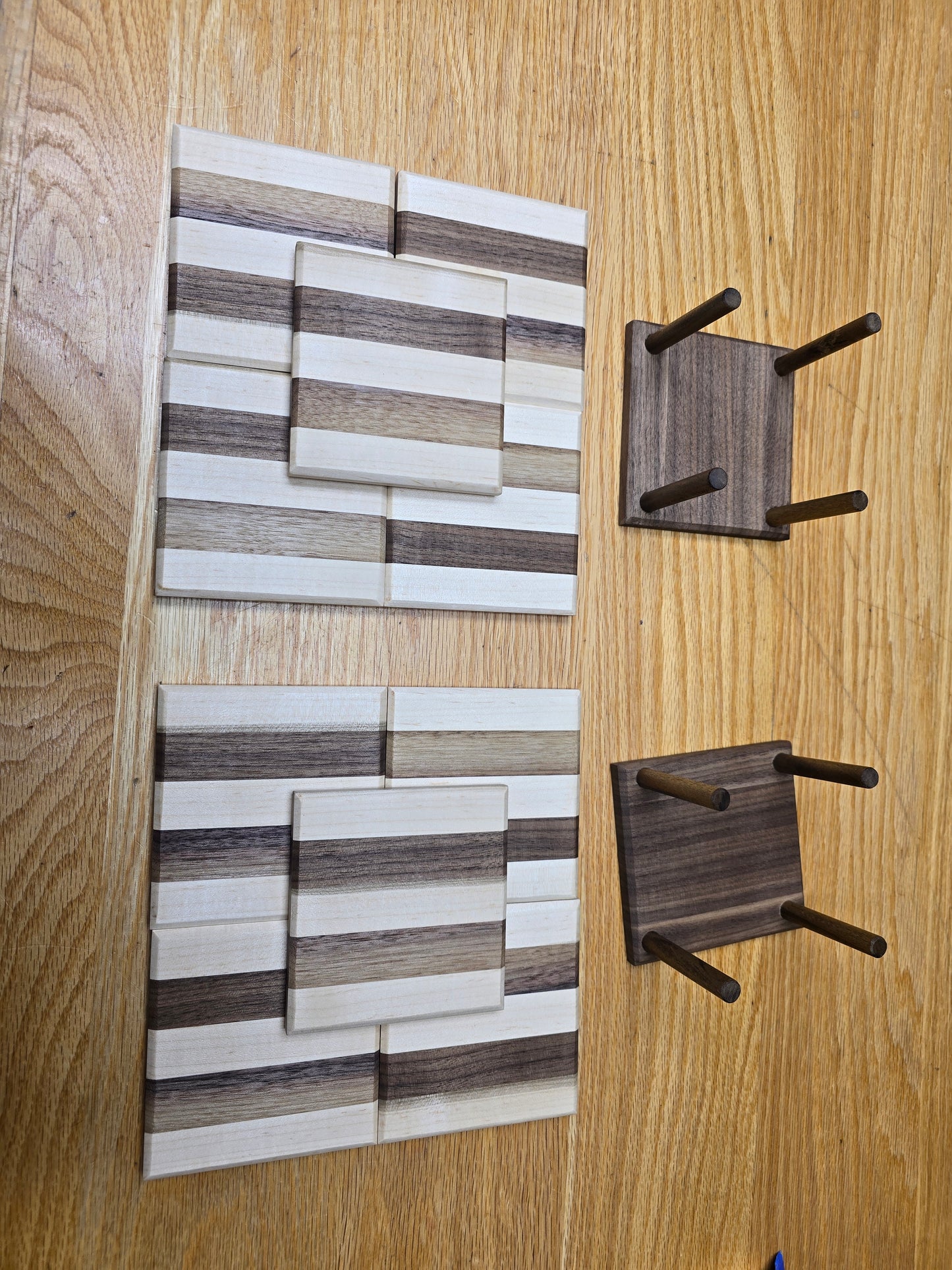 Custom set of coasters