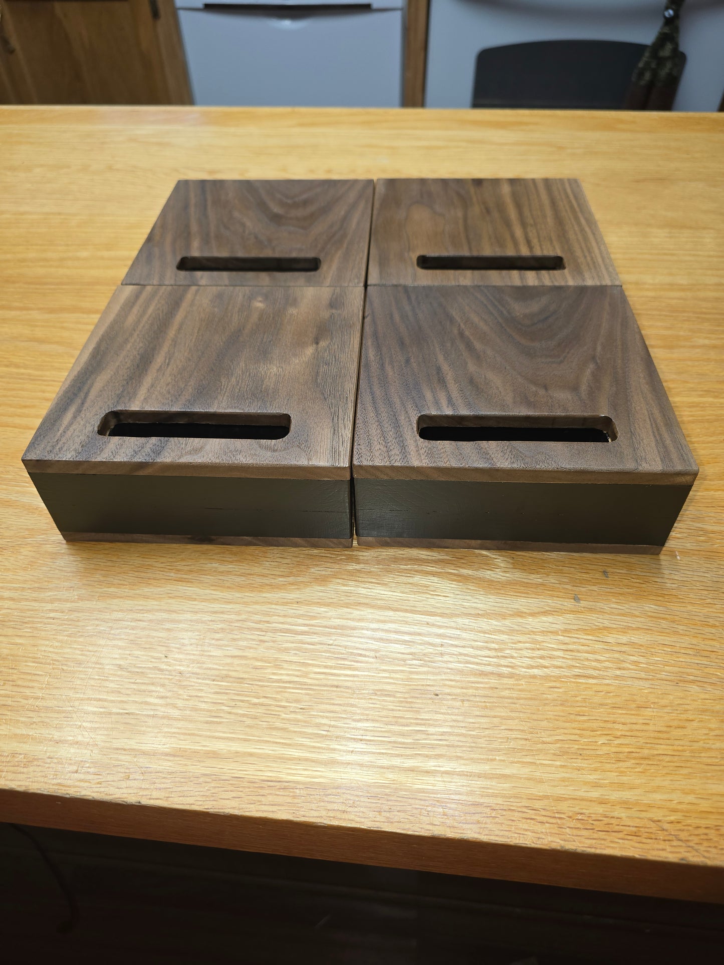 Walnut Phone Speakers