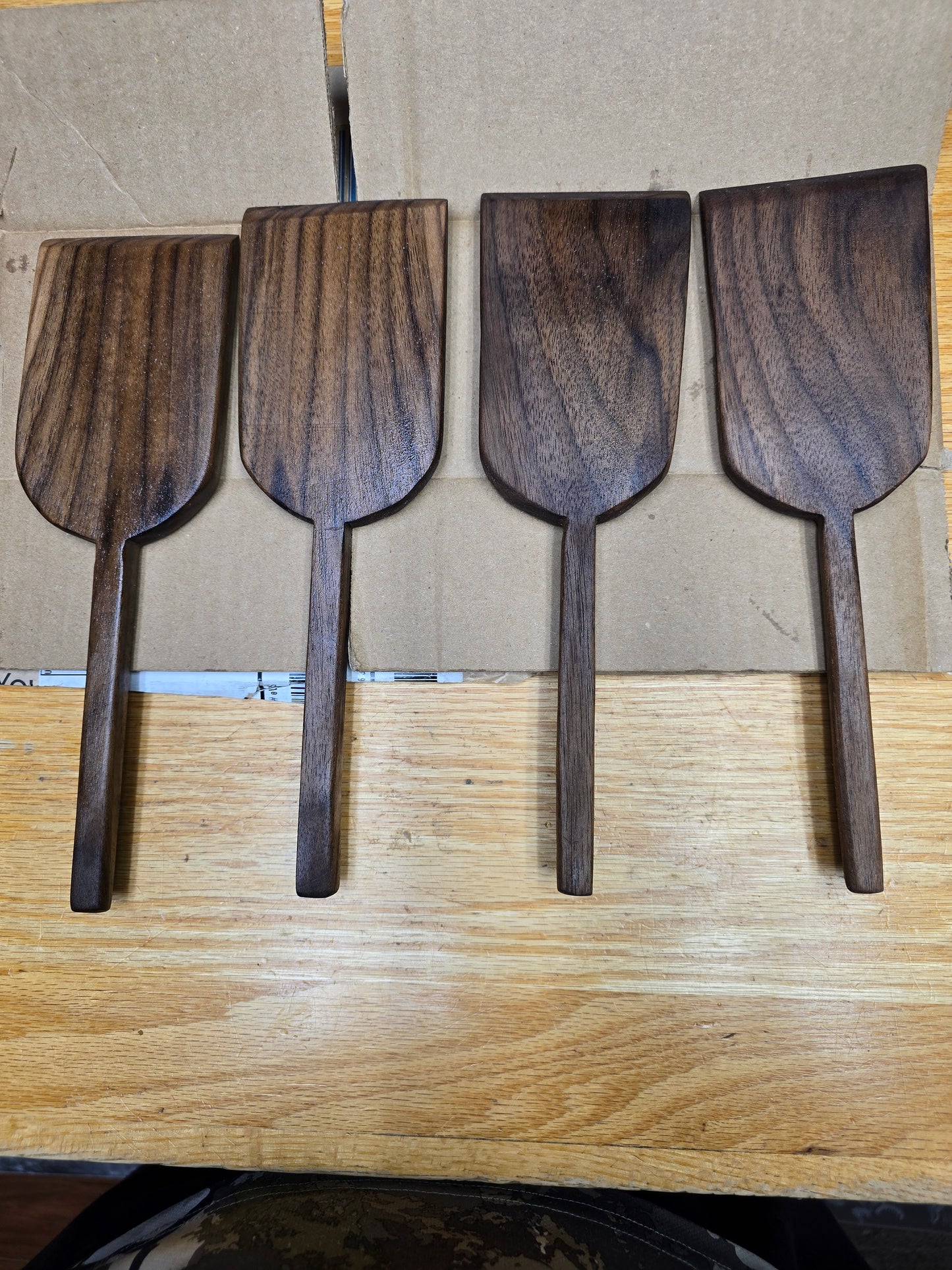 Handmade Walnut spatula/scraper