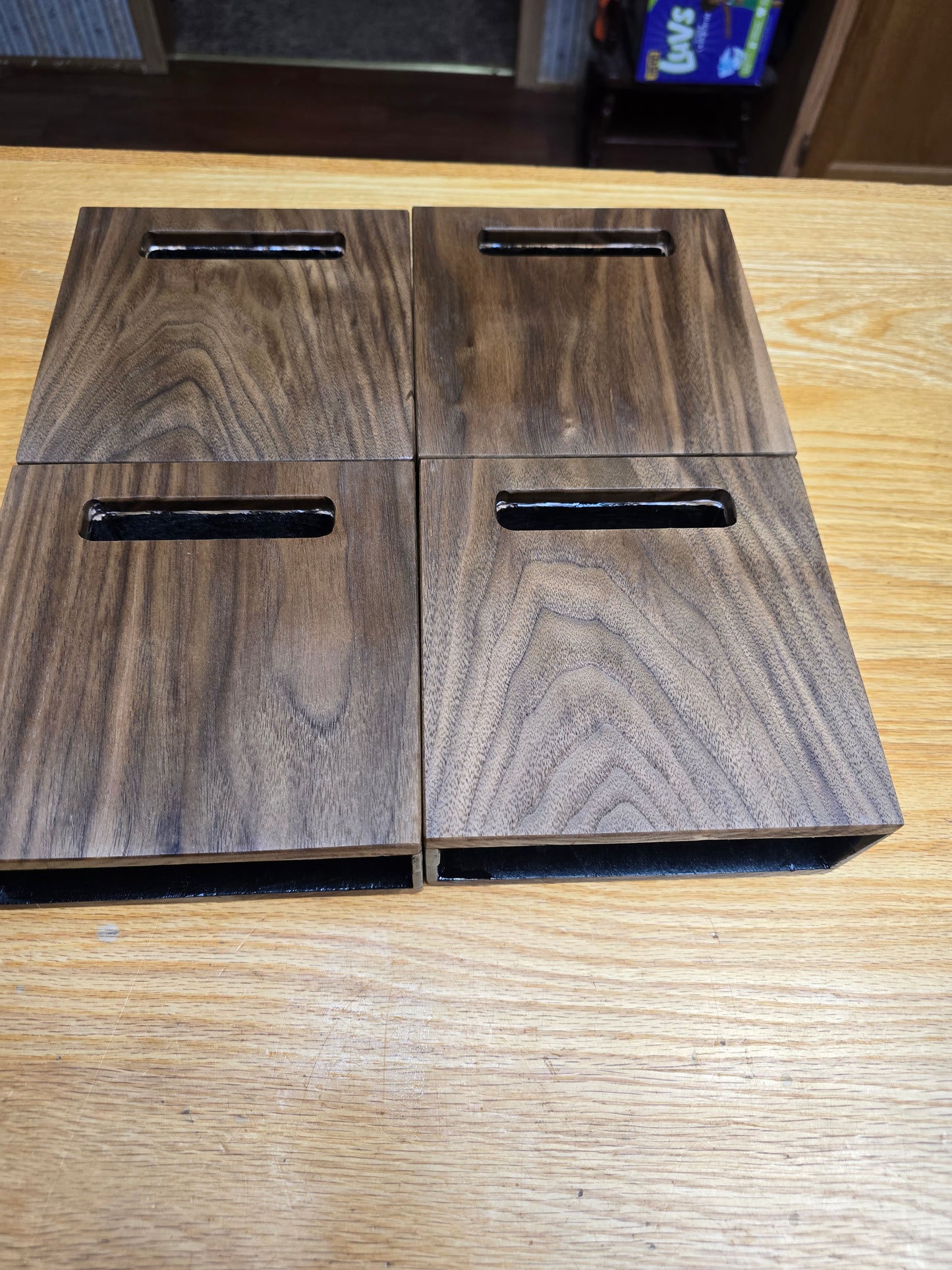 Walnut Phone Speakers