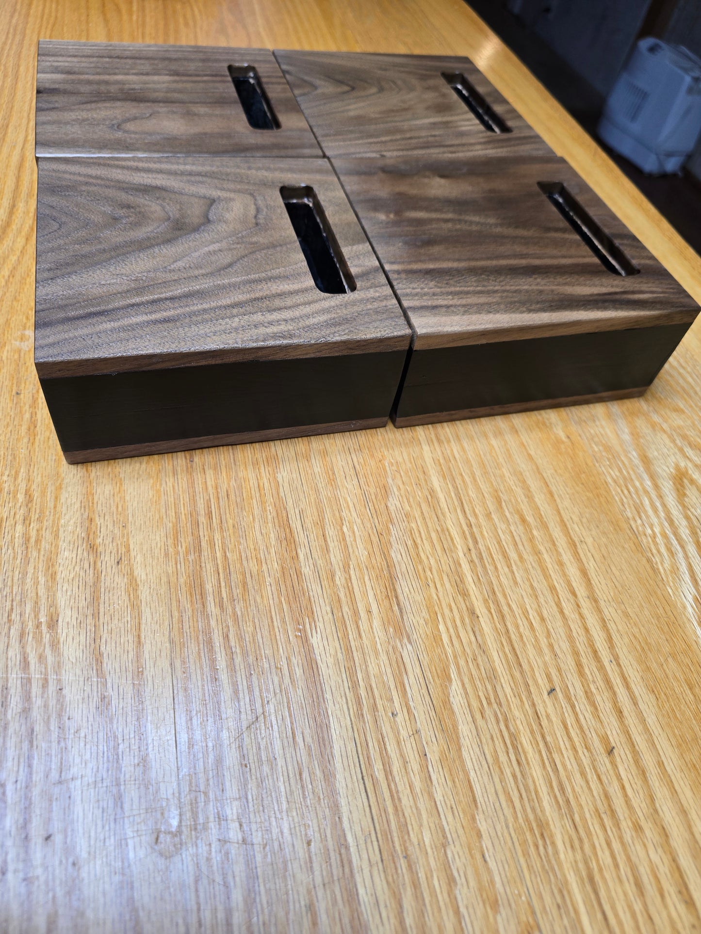 Walnut Phone Speakers