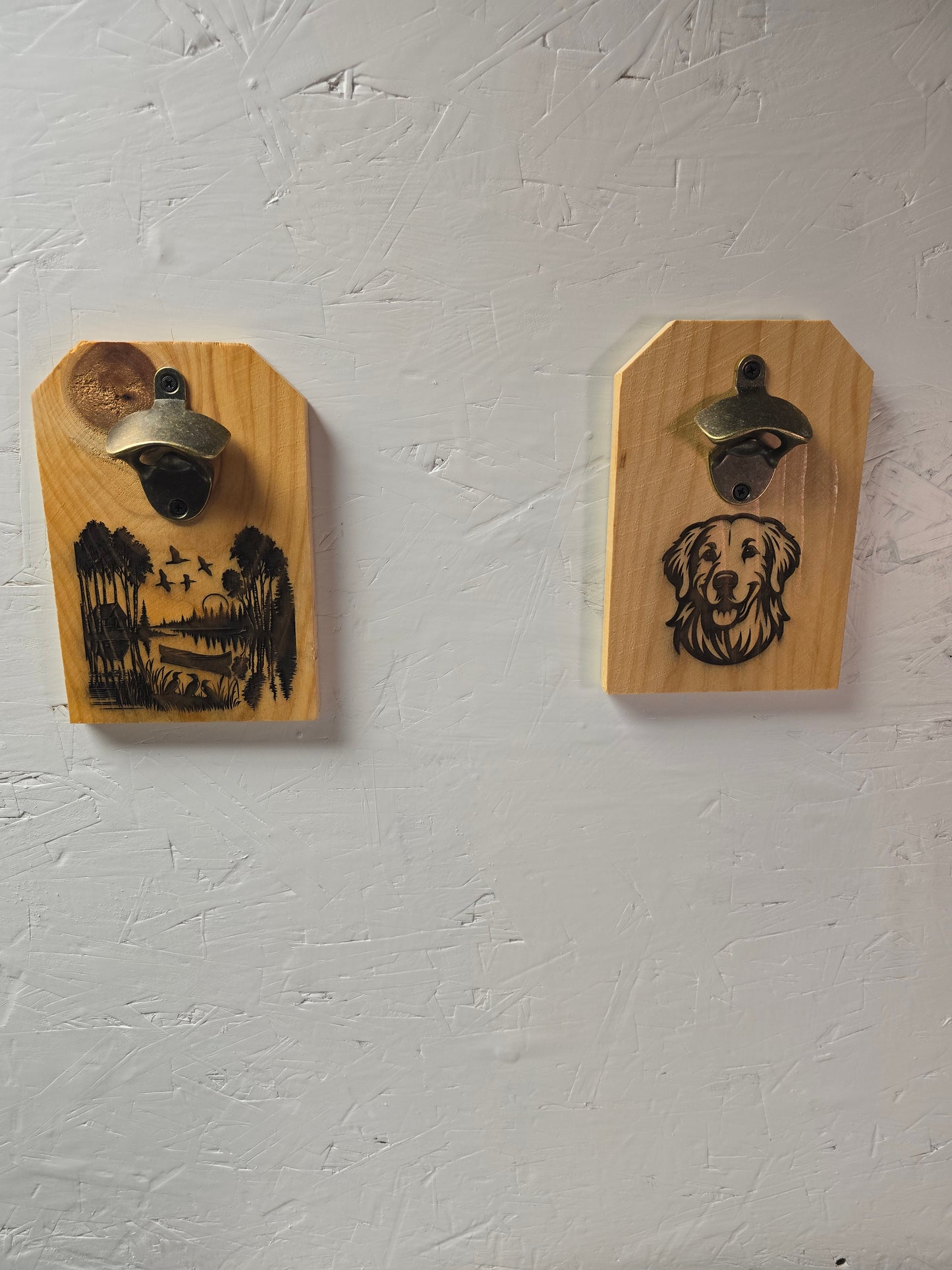 Custom handmade bottle openers