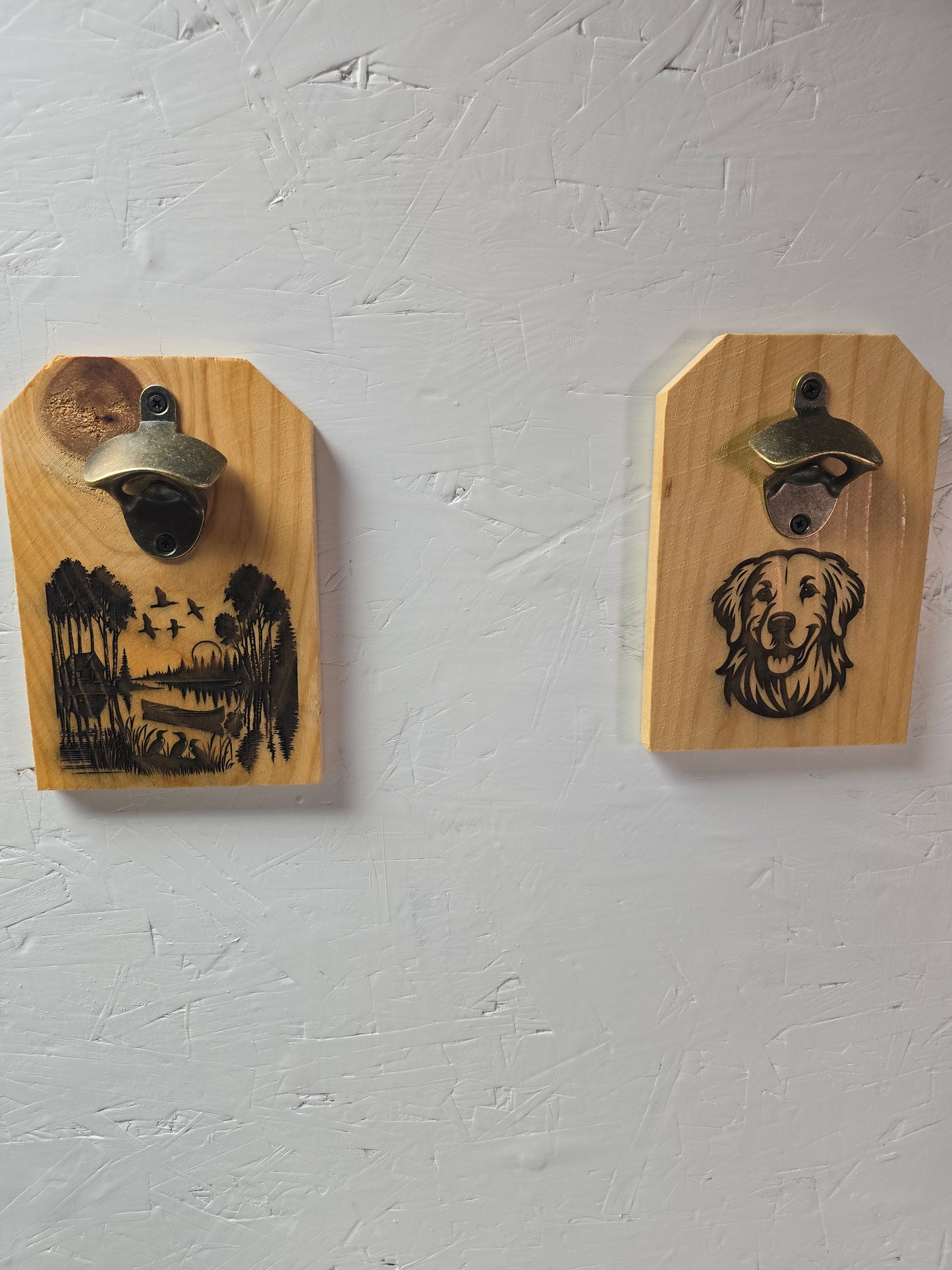 Custom handmade bottle openers