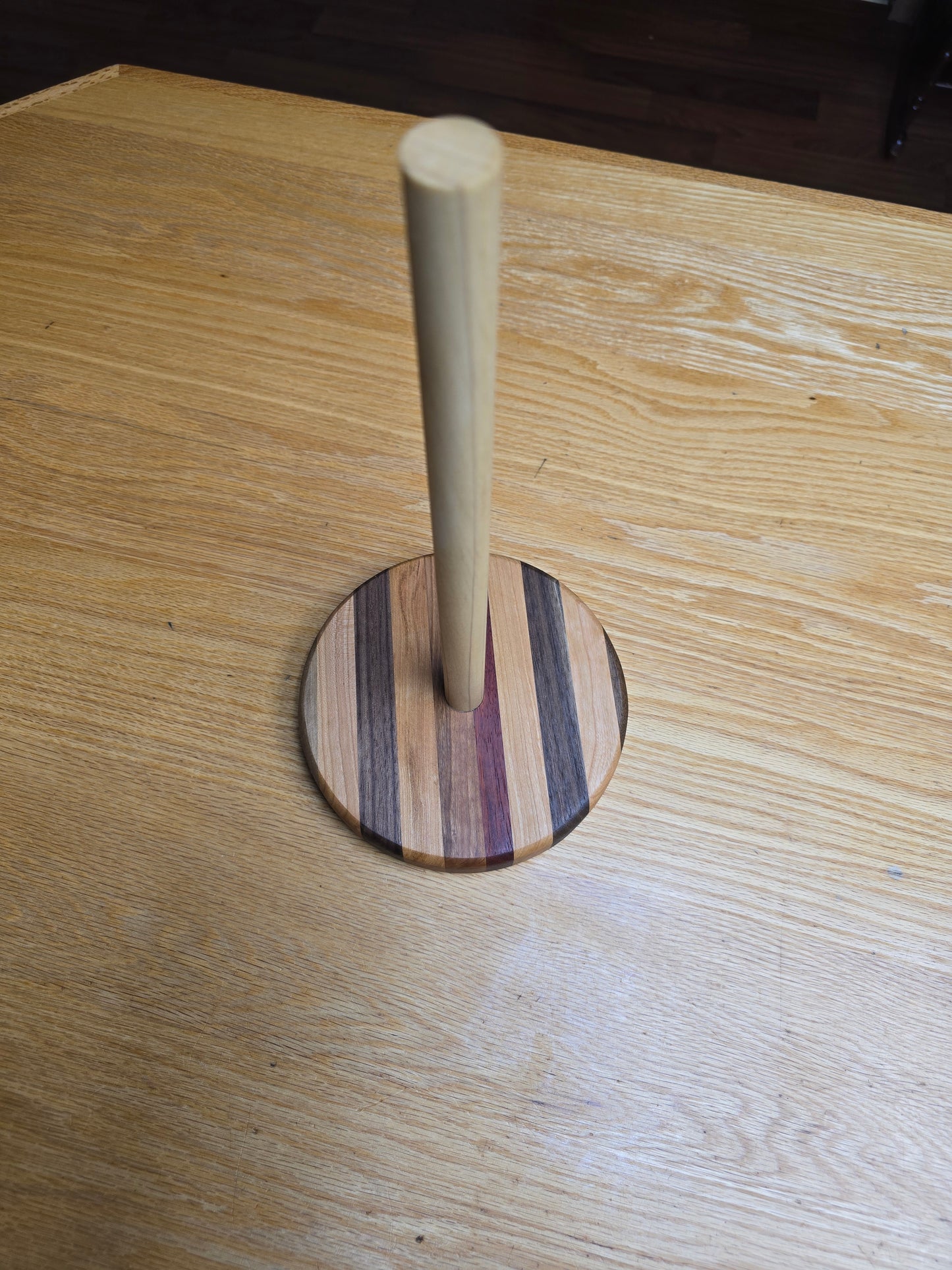 Handmade paper towel holder