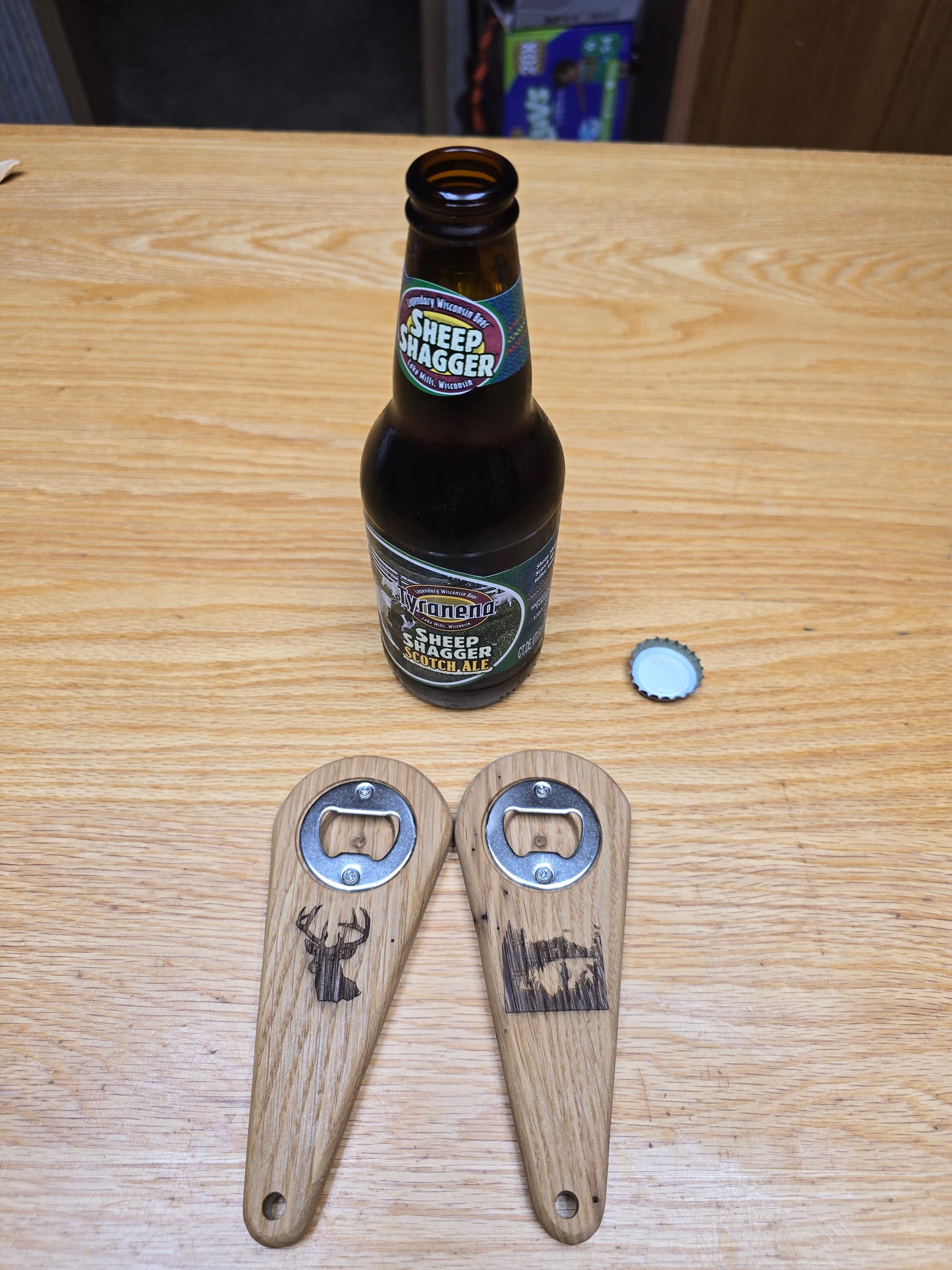 Custom engraved bottle opener