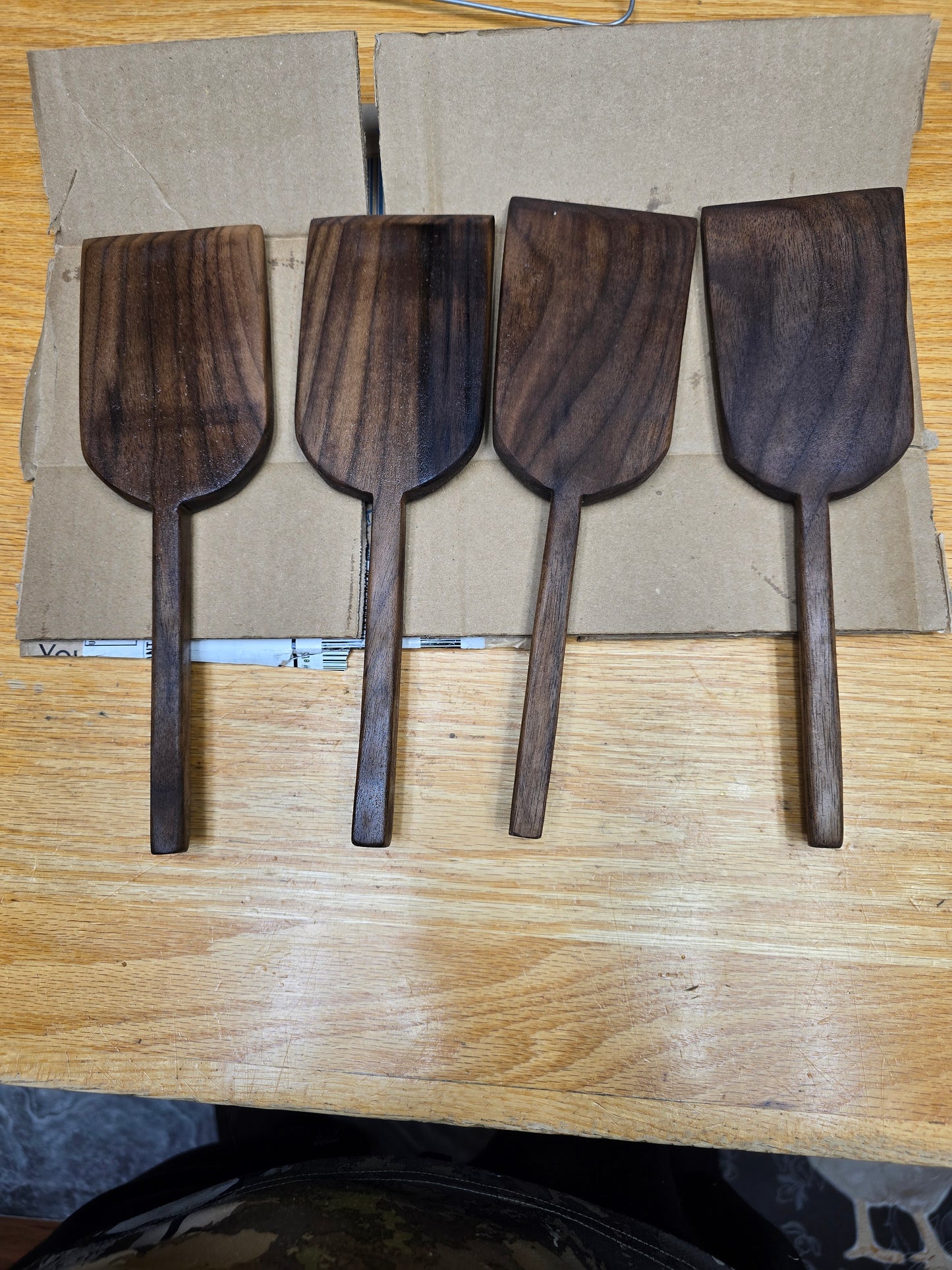 Handmade Walnut spatula/scraper