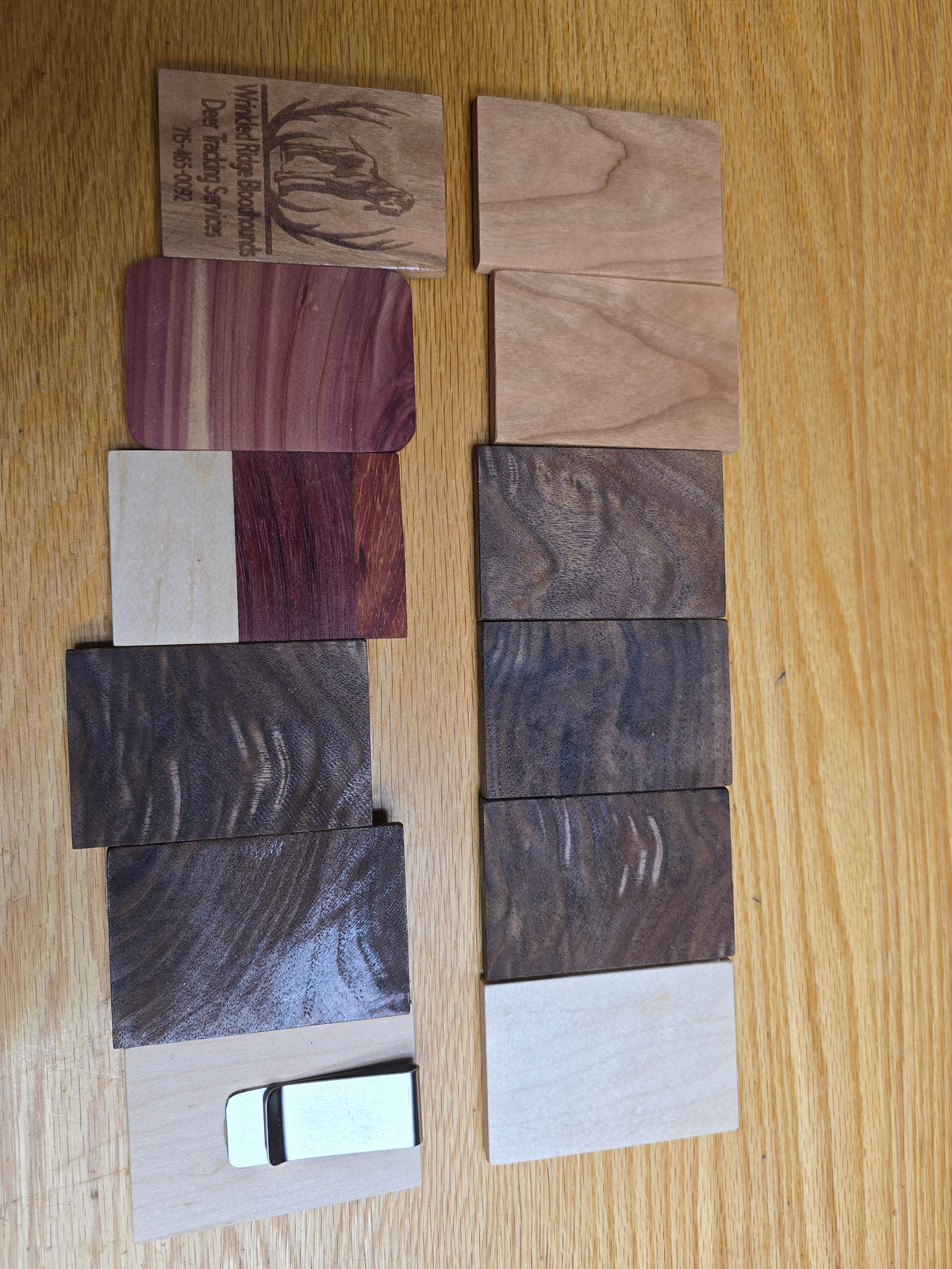 Custom money clips