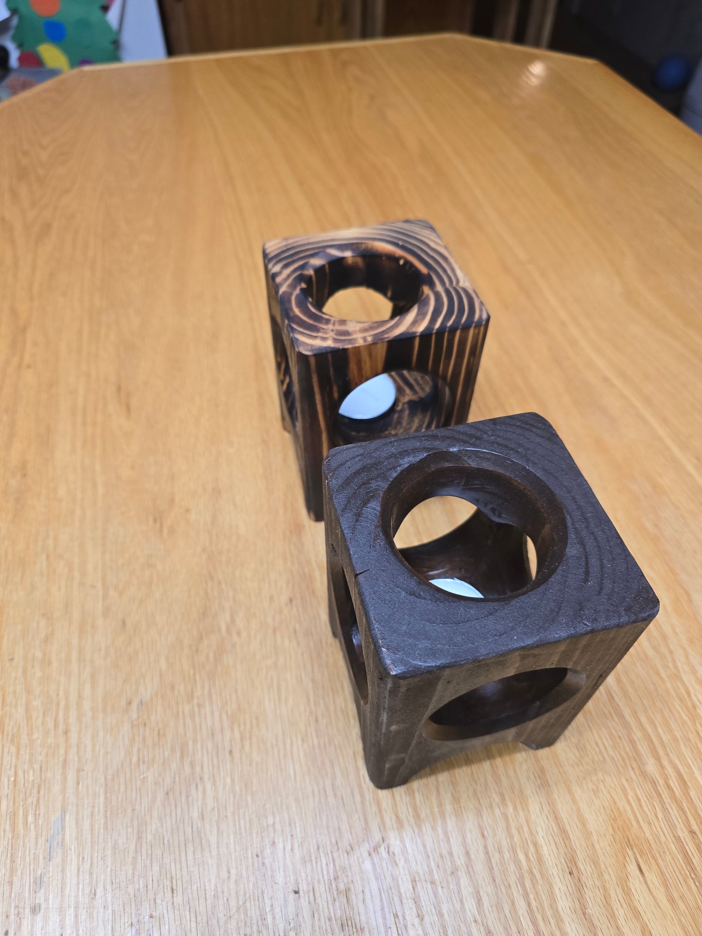 Tea light candle holders