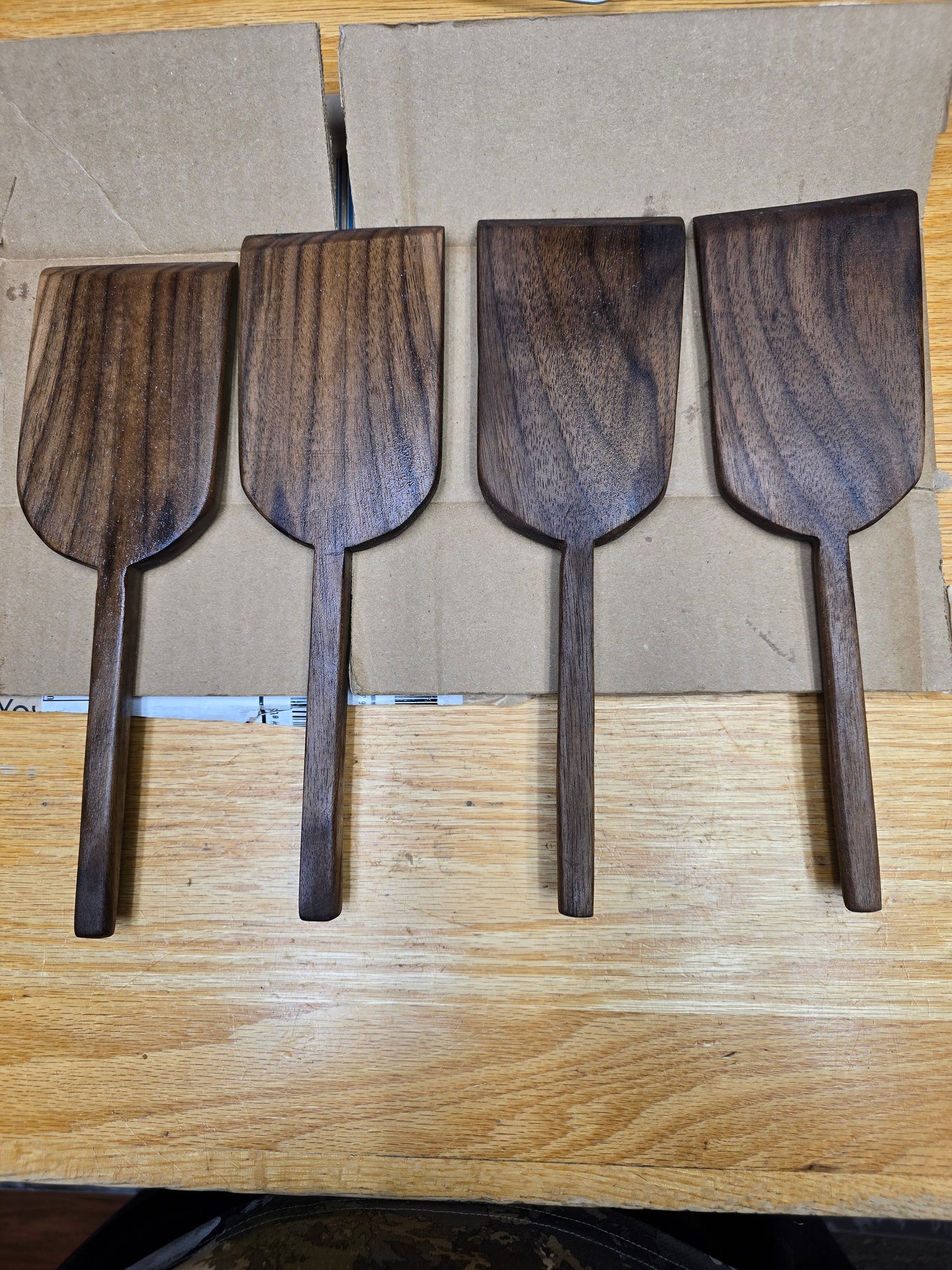 Handmade Walnut spatula/scraper