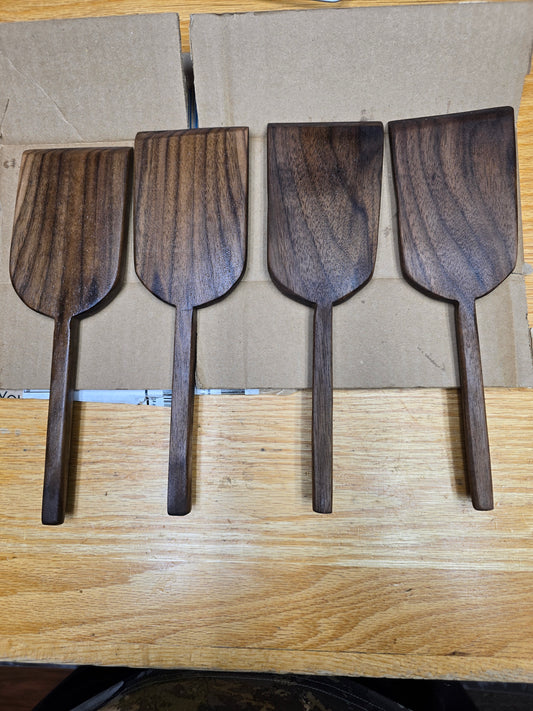 Handmade Walnut spatula/scraper