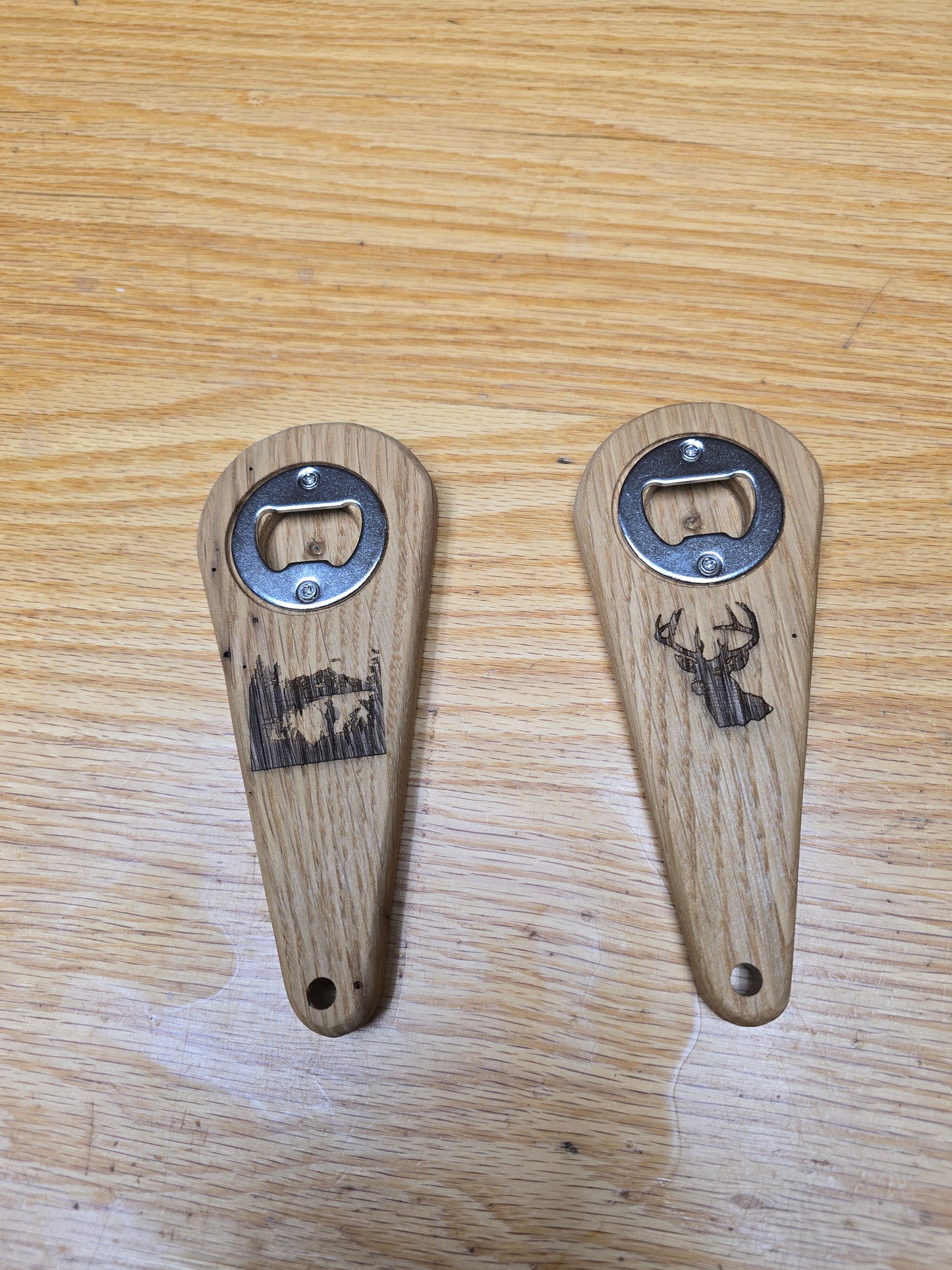 Custom engraved bottle opener