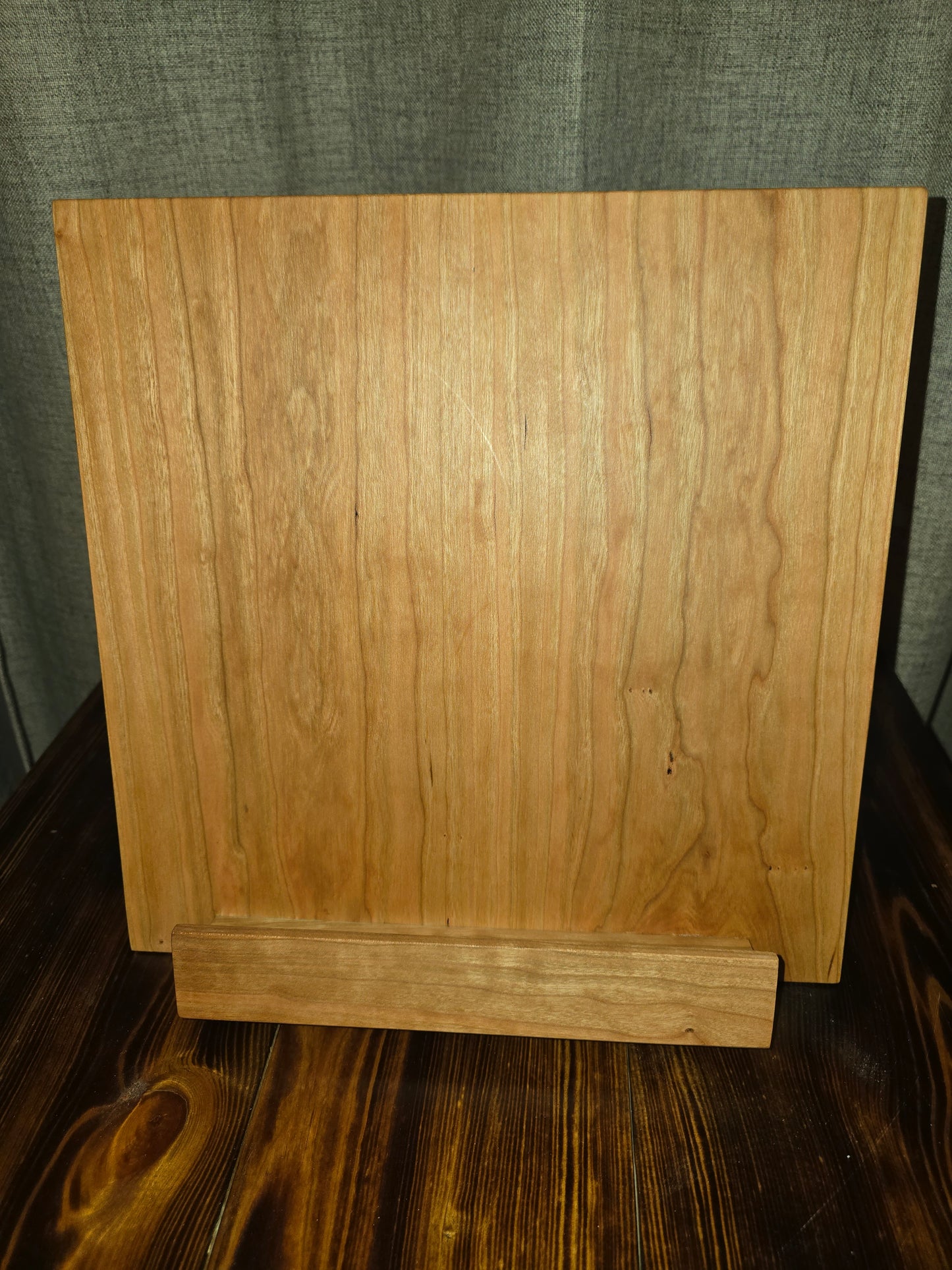 Handcrafted Cherry cookbook holder