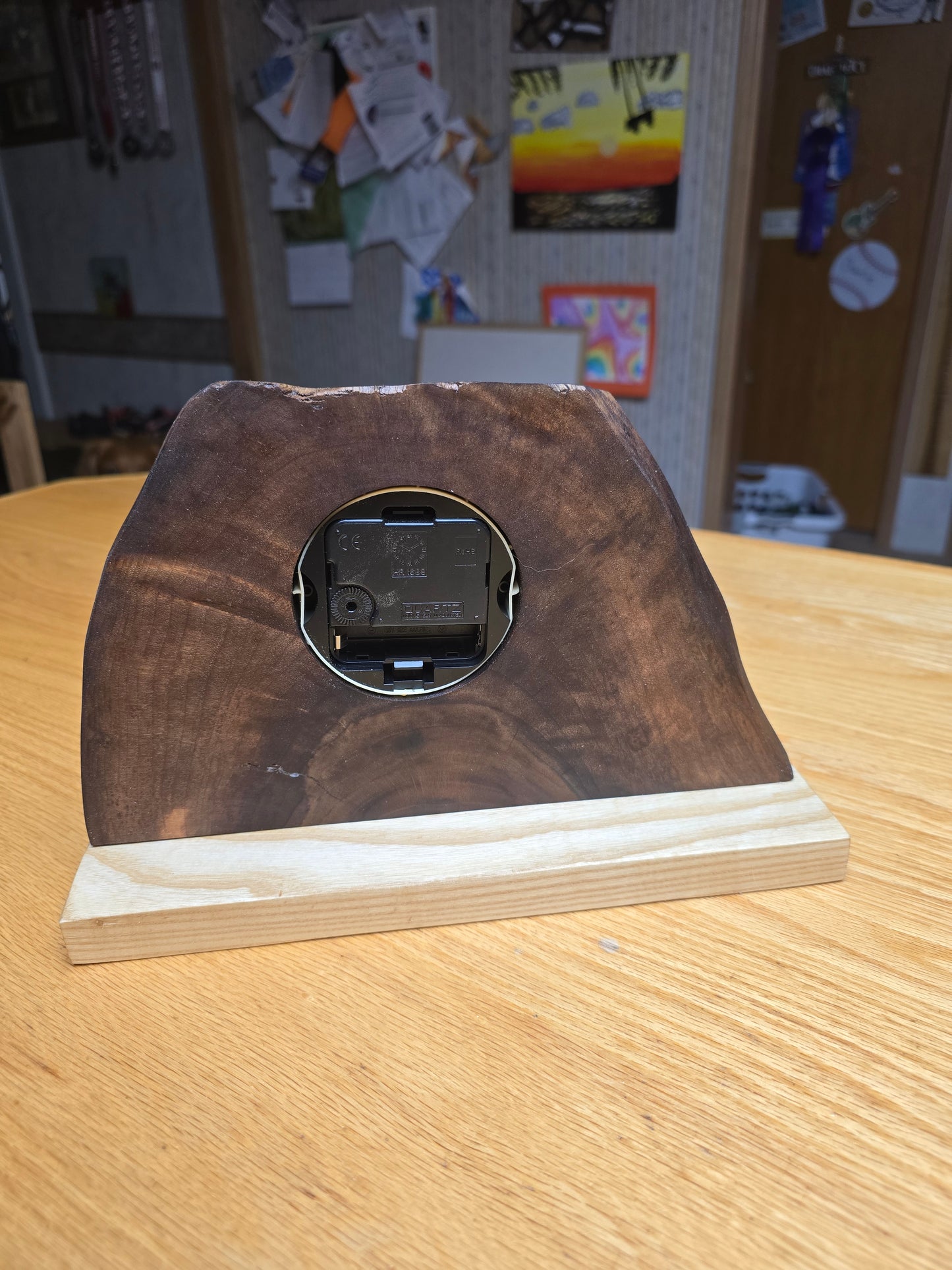 Beautiful Black walnut/Hickory Clock
