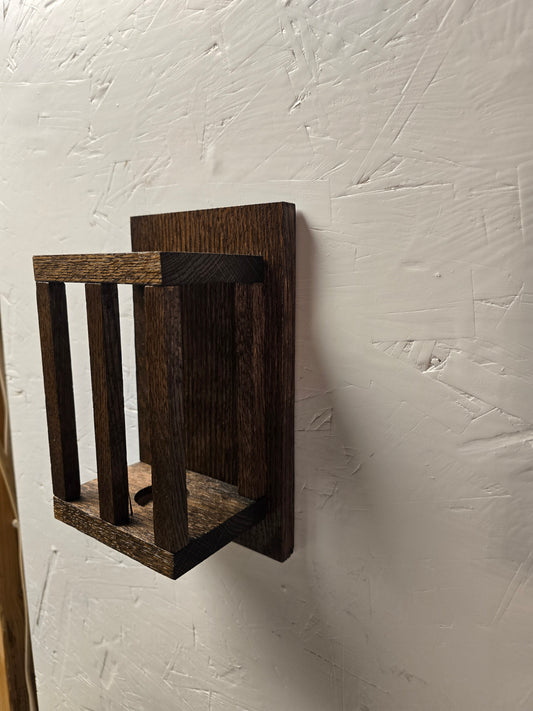 Wooden wall Sconse